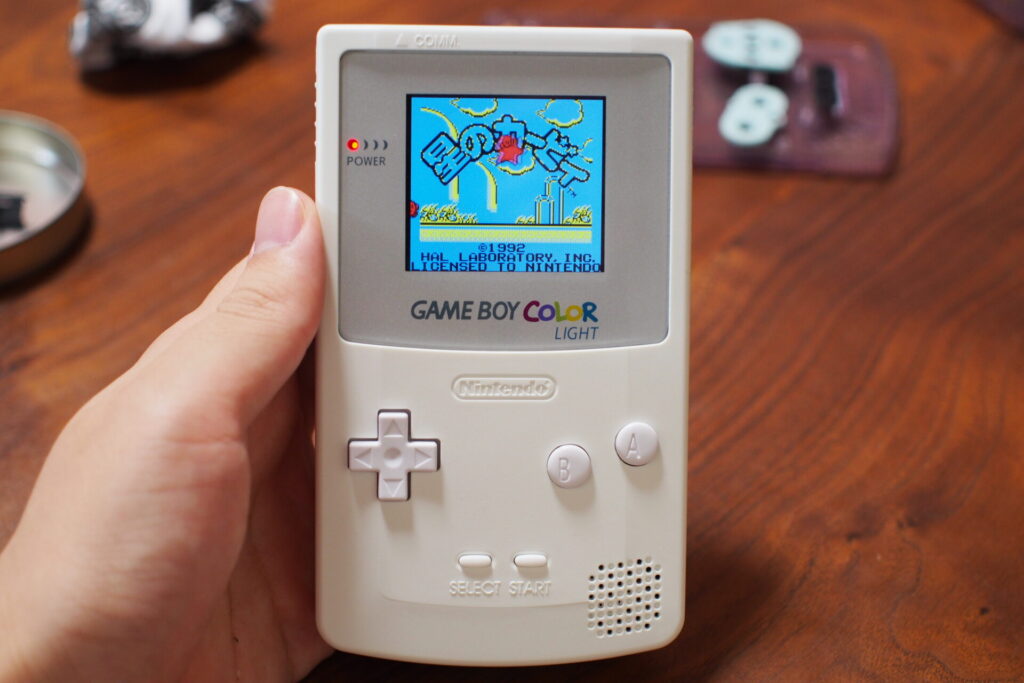 ゲームボーイカラー 本体 IPSバックライト アルミボディ GBC 