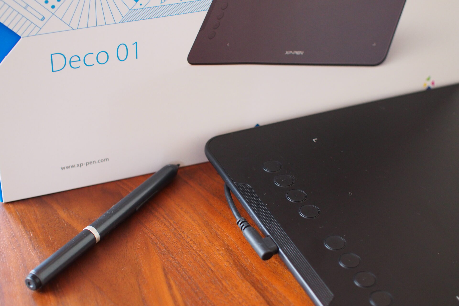 Deco 01 板タブ　黒 Deco 01 V2 ペンタブ、板タブ | XPPen JAPAN公式サイト