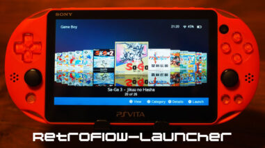 Vitaをガチのエミュ機にできる Retroflow Launcher を紹介 Yoshives