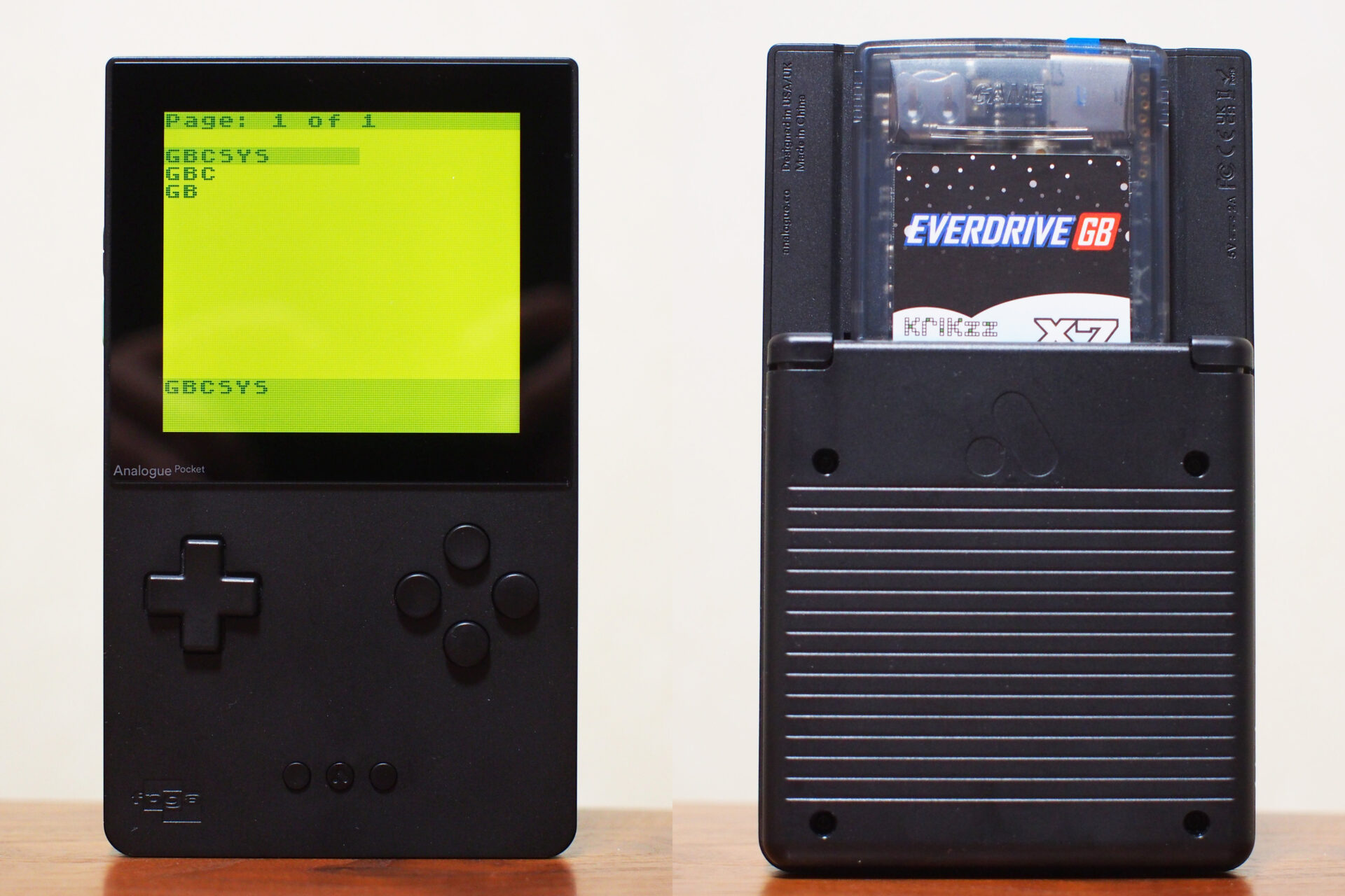 【レビュー】Analogue Pocket で遊べる究極のゲームボーイ用フラッシュカートリッジ『EVERDRIVE GB X7』 yoshives