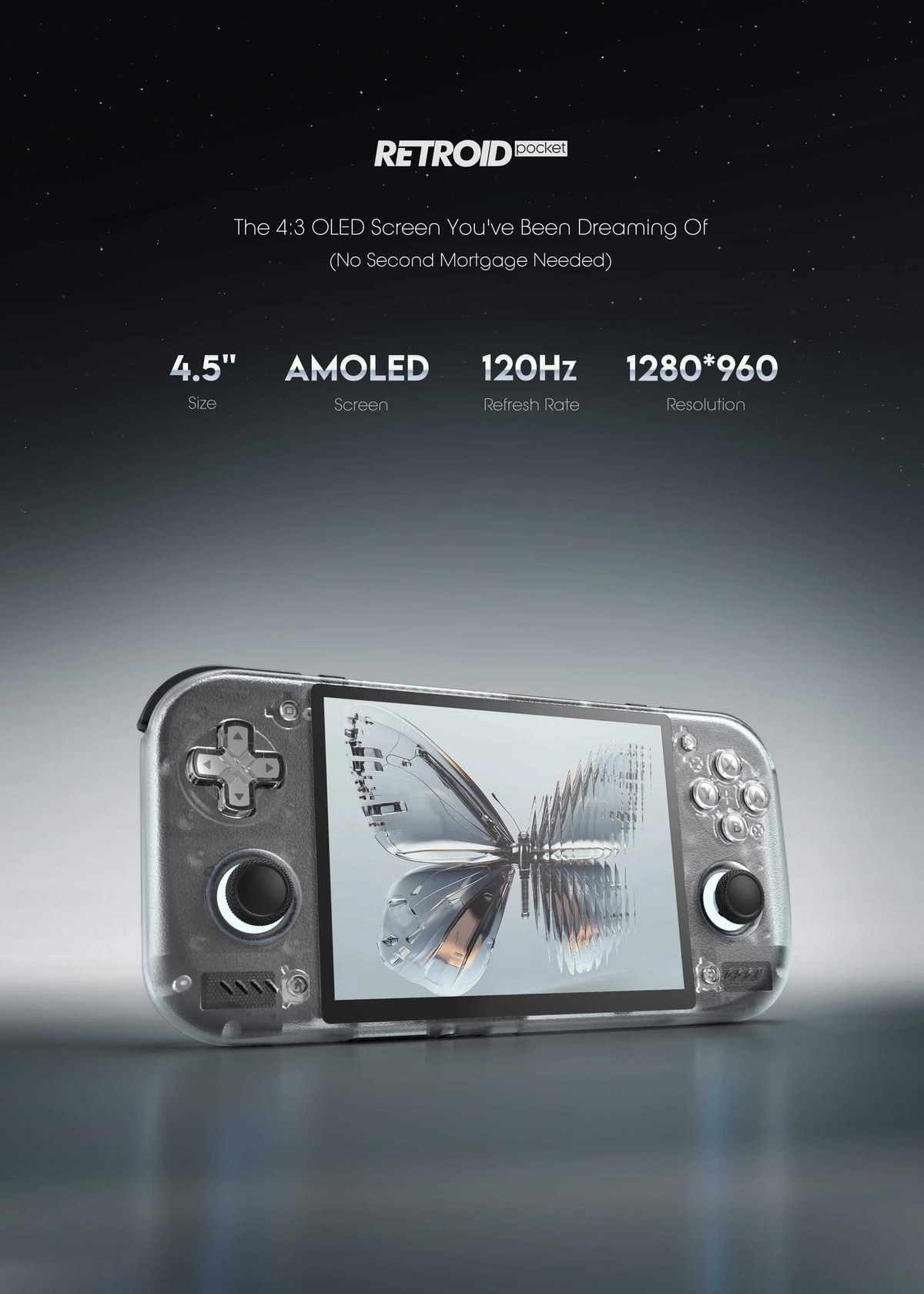 Retroid Pocket Nova 画面スペック