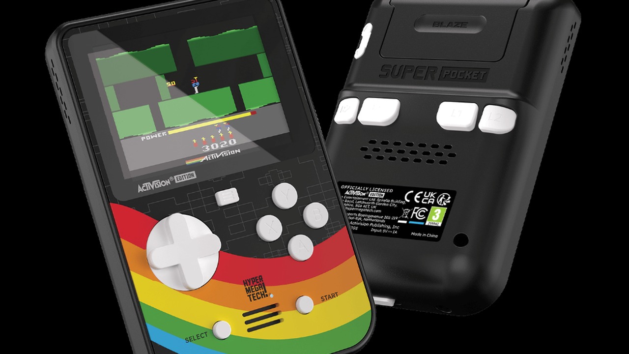 Super Pocket Activision Edition 本体(表・裏)