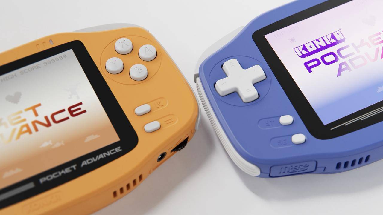 ゲームボーイアドバンス AYANEO「KONKR Pocket ADVANCE」のデザインが公開｜ゲームボーイ