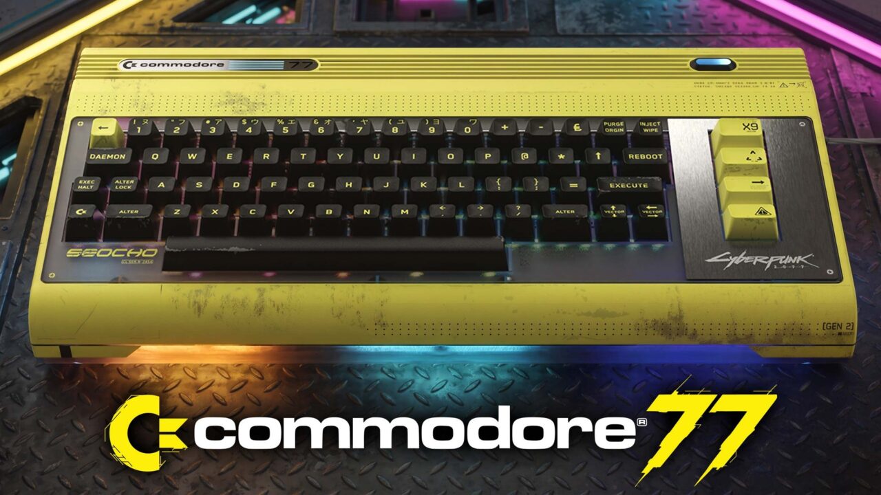 Commodore 77が登場｜Cyberpunk 2077仕様のCommodore 64 Ultimate、77MHz動作で377ドル