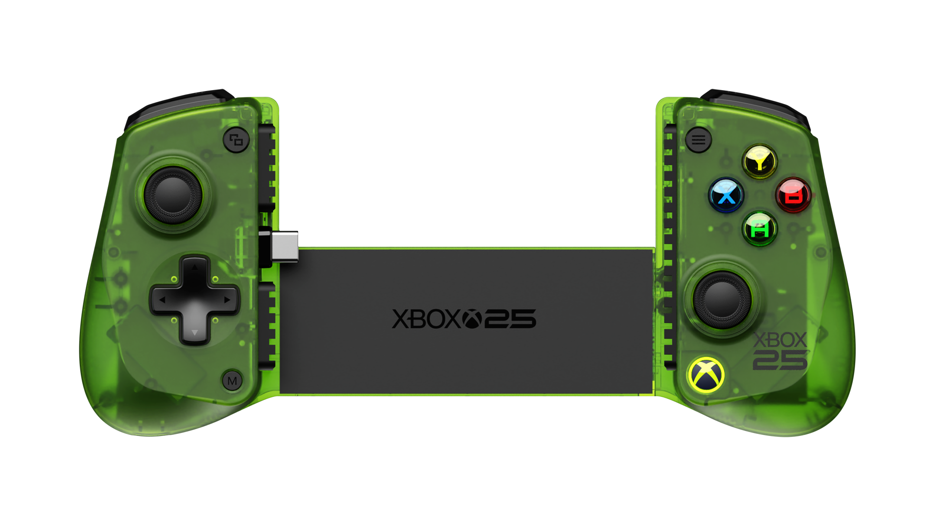 GameSir X5 Lite for XBOXの半透明グリーンのスマホ用コントローラー