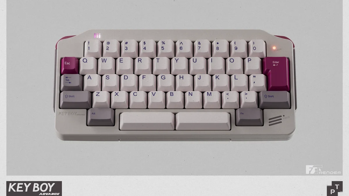 KeyBoy Advance のキーボード全体