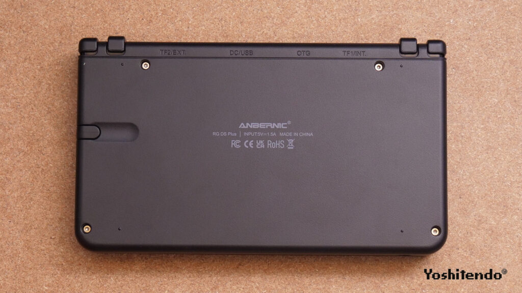 RG DS Plusの背面