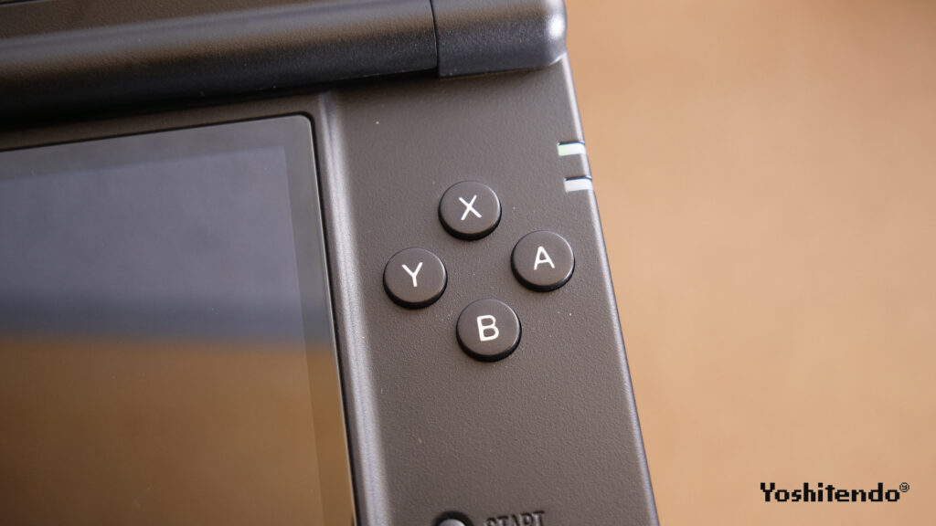 RG DS PlusのABXYボタンのアップ