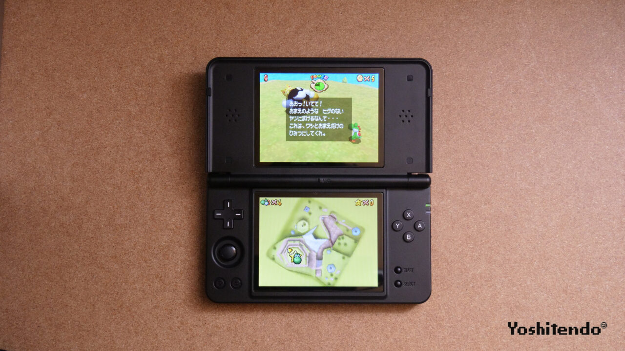 ANBERNIC RG DS Plus レビュー｜DSがちょうど4倍に映る2画面エミュ機