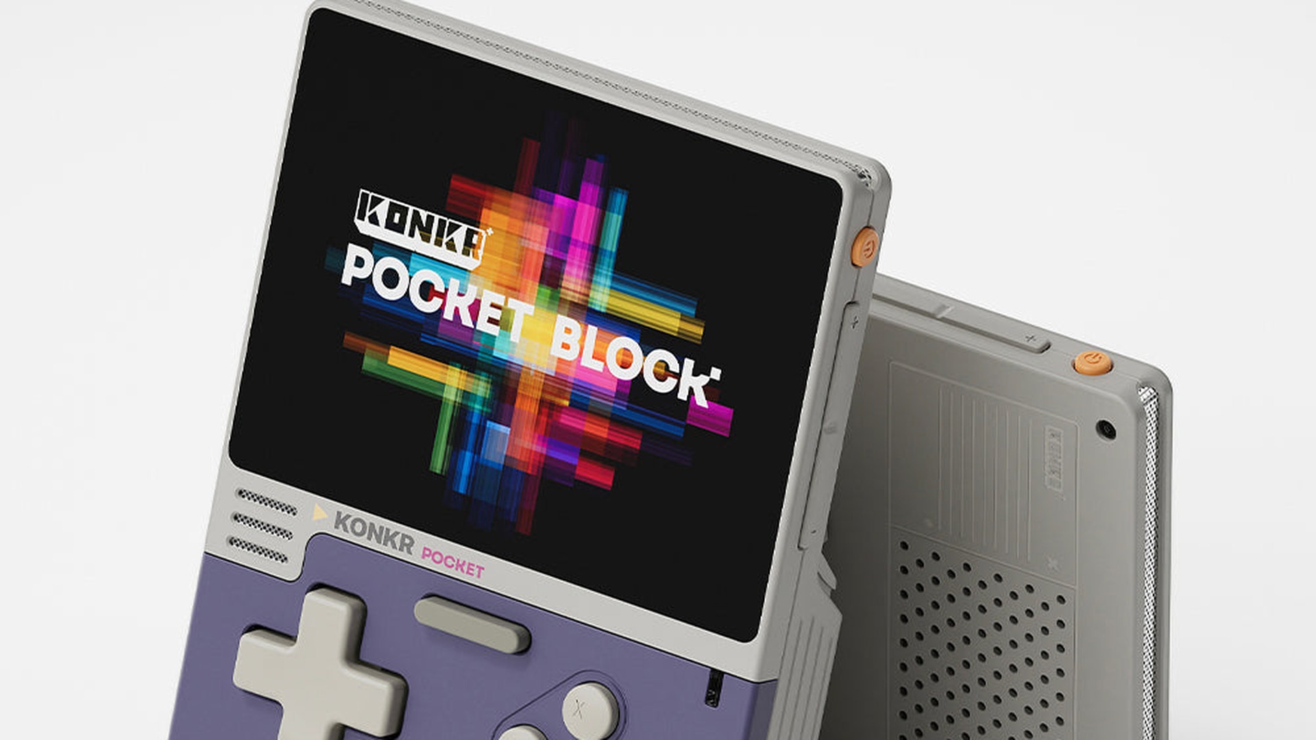KONKR Pocket BLOCKのCube PurpleとOriginal Grey