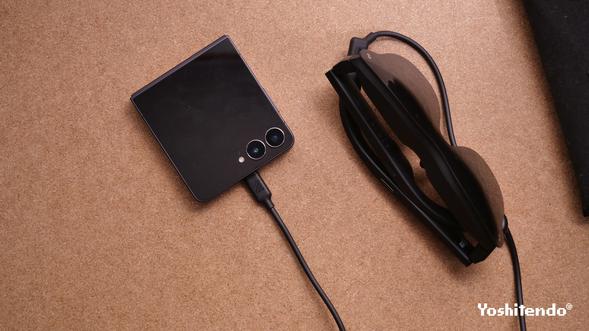 RayNeo Air 4 Pro スマートフォンとのUSB-C接続