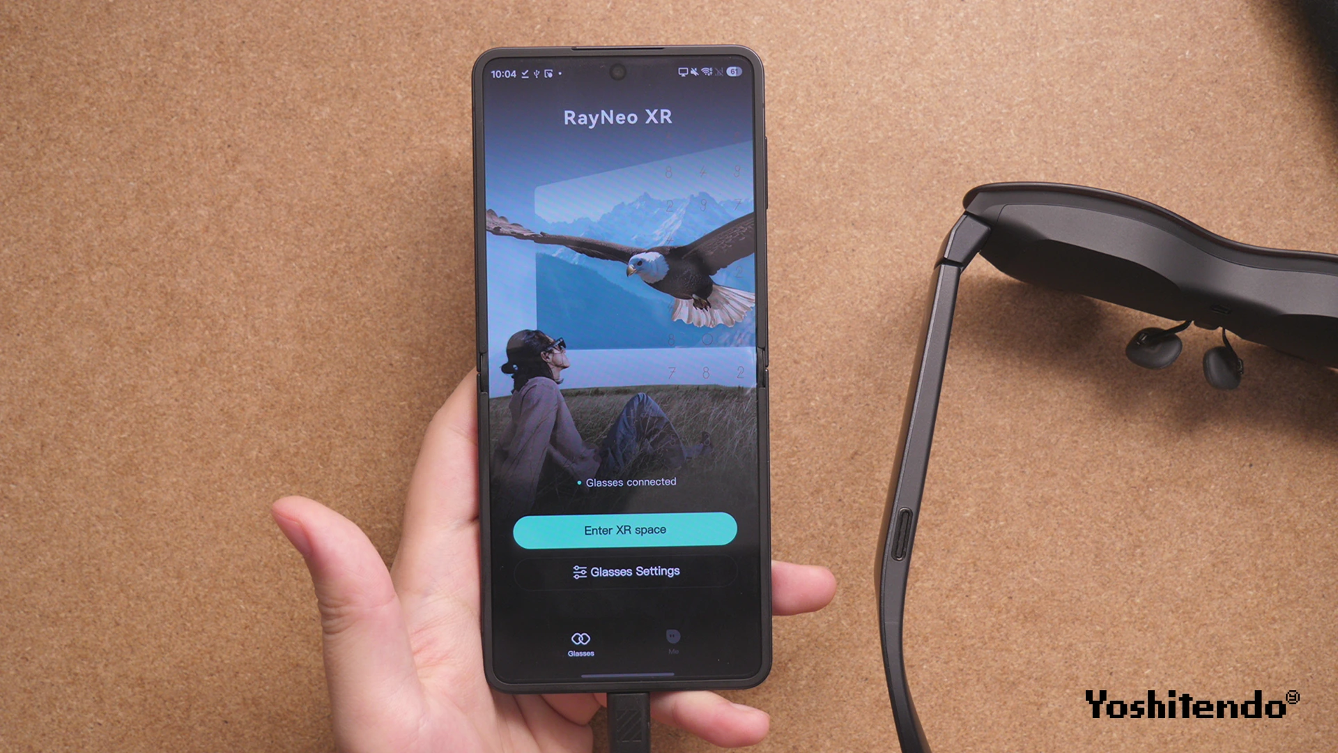 RayNeo Air 4 Pro スマートフォンのRayNeo XRアプリ