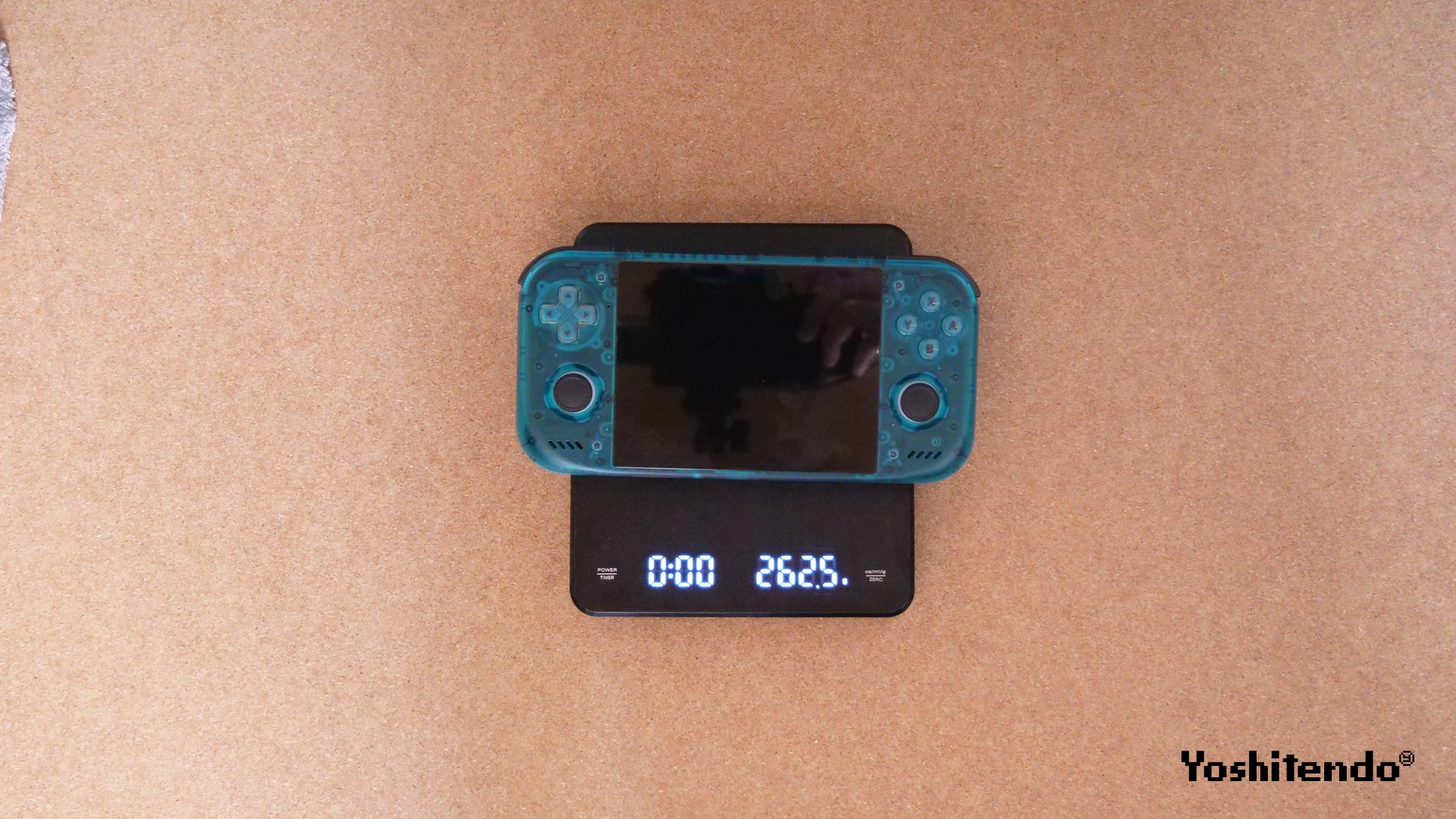 Retroid Pocket Nova 本体の重量測定