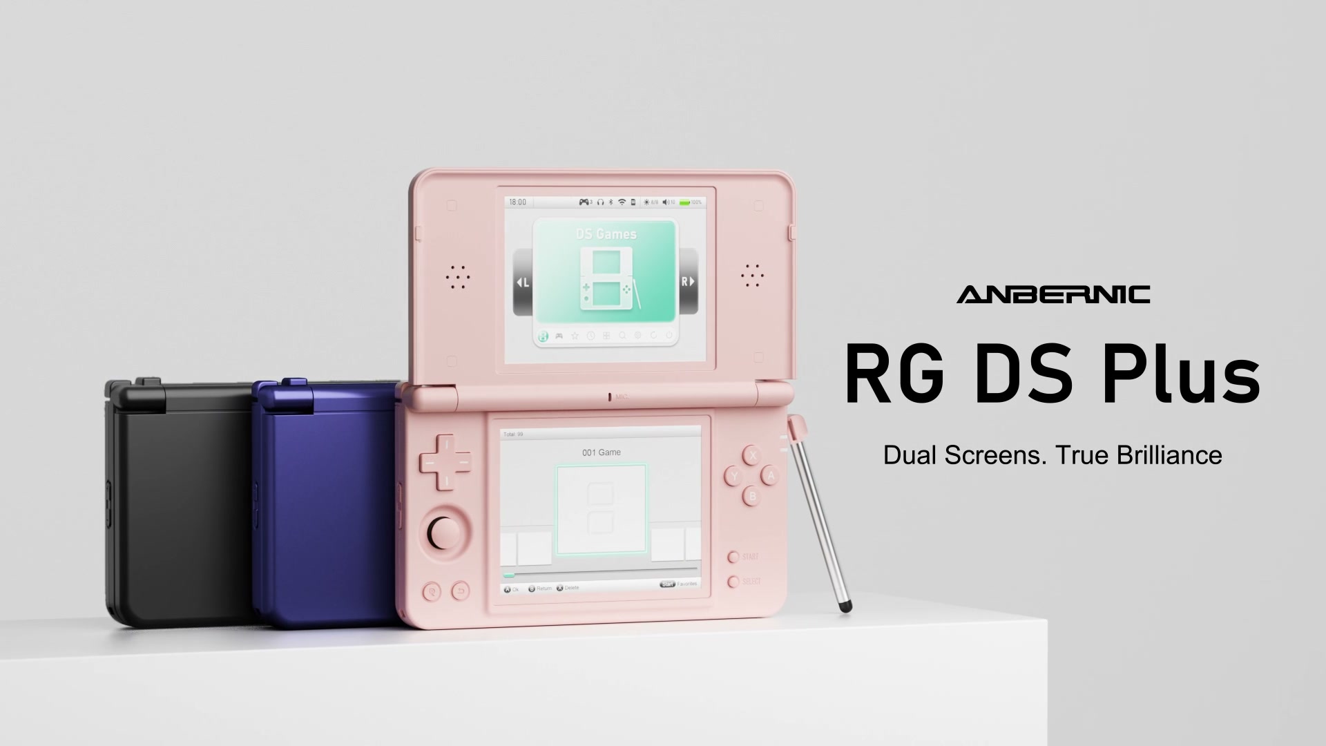 ANBERNIC RG DS Plusの価格と発売日が決定｜日本公式ストアで12,999円