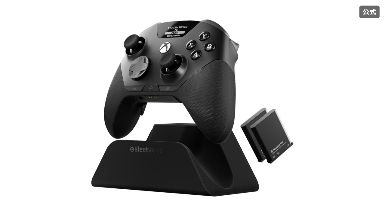 SteelSeriesがXbox・PC対応コントローラー「Aeon Pro」を発売｜バッテリー2個付属で44,480円