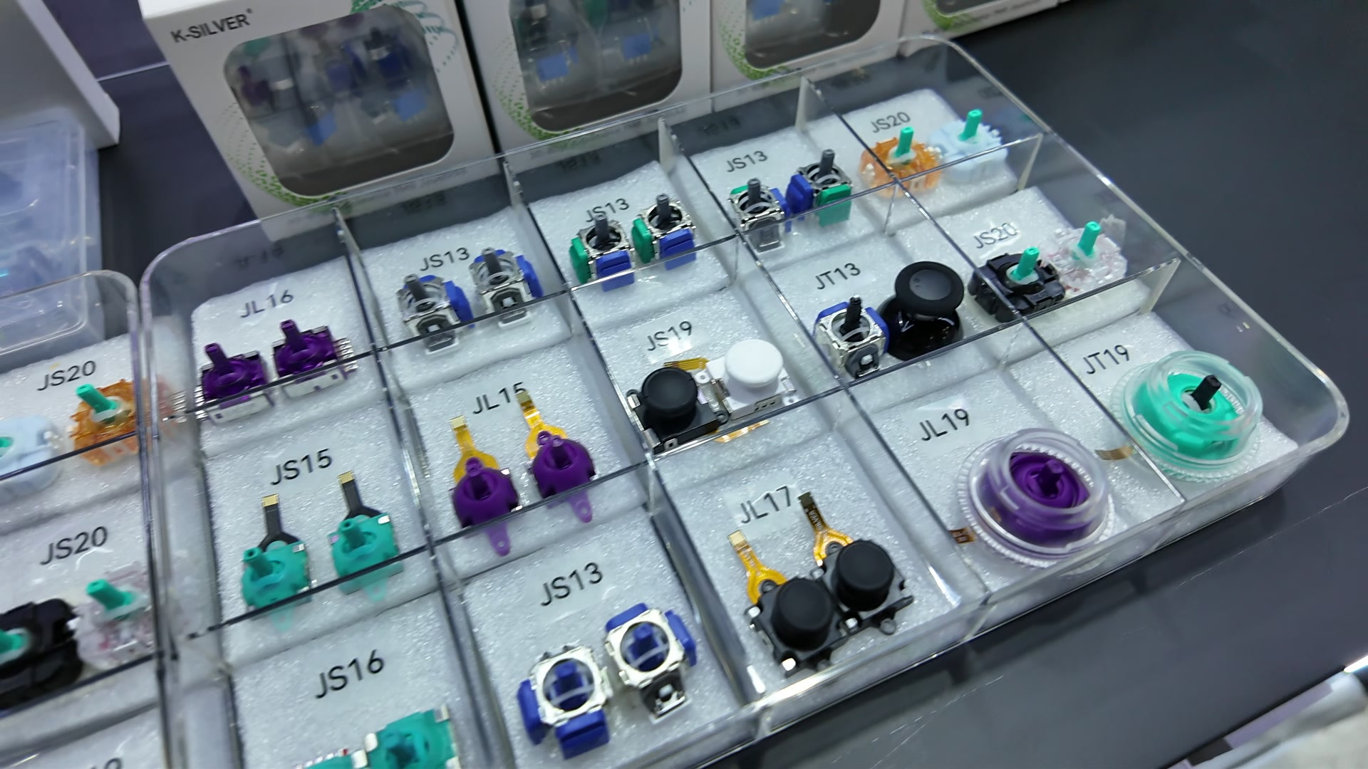 K-SILVERのスティック部品