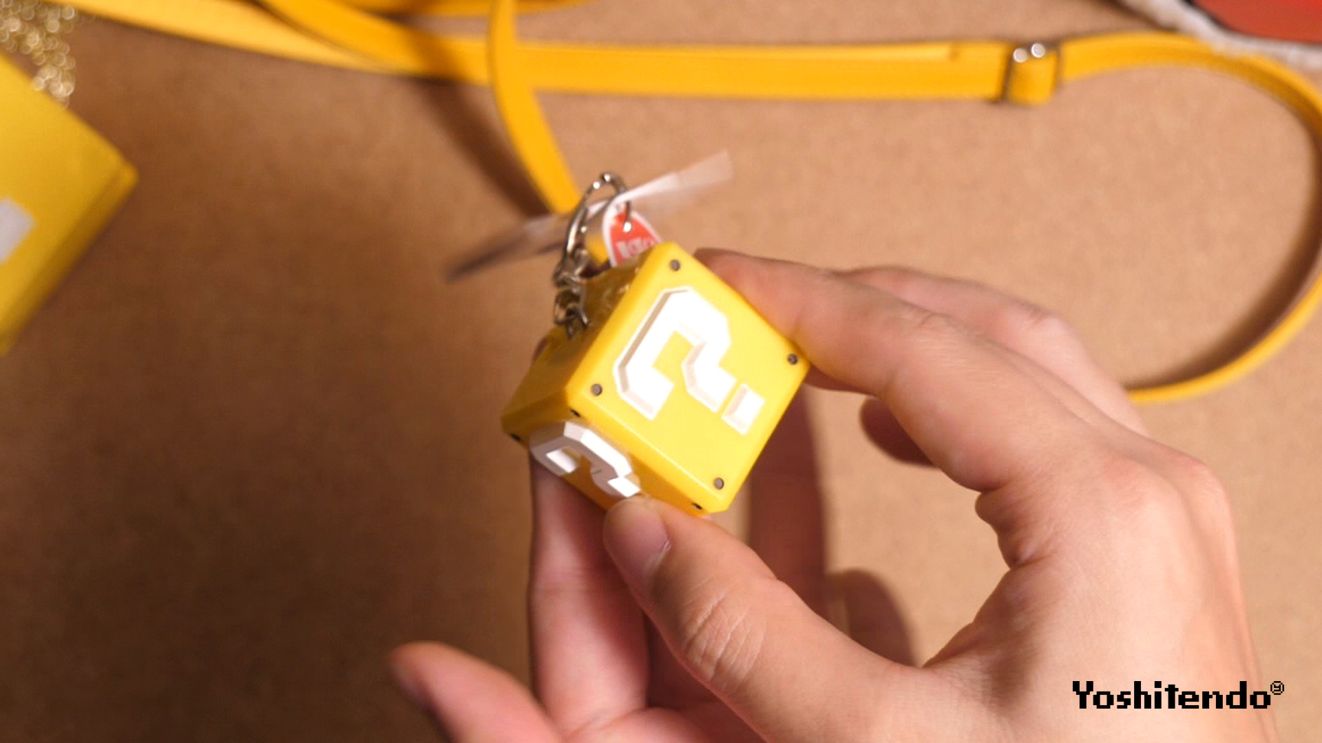ハテナブロック サウンドキーチェーン