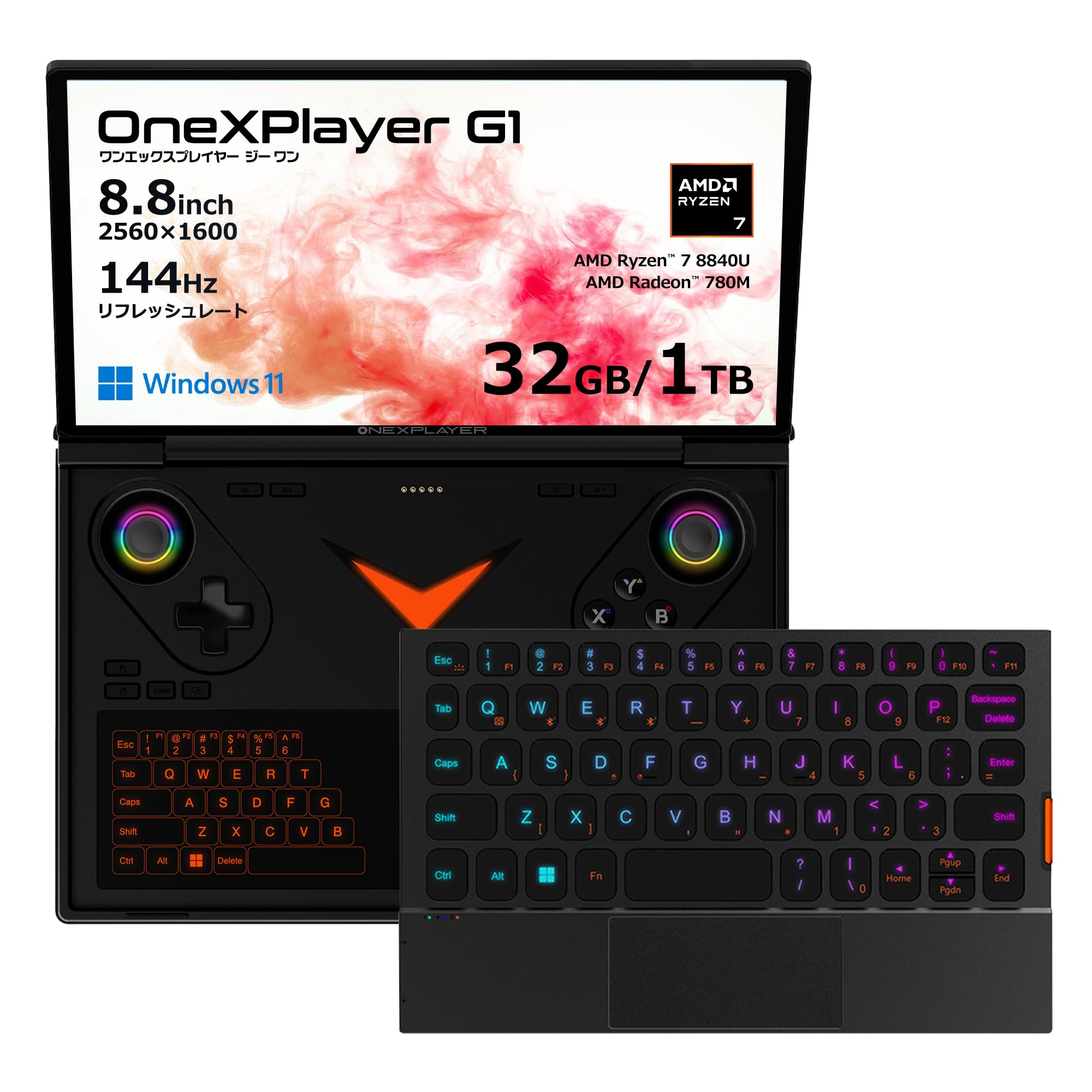 OneXPlayer G1 レビュー 商品開発に小学生紛れ込んでない???
